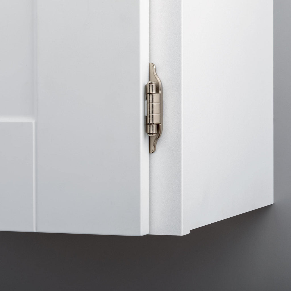 10-Pack) Self-Closing Cabinet Hinges 1/2' Semi-Wrap Overlay for Cabinet Doors Kitchen/Cabinets/Cupboards/Furniture
