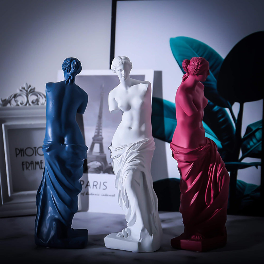 Venus de Milo Statue Tabletop Decoration Gift, Greek & Roman Mythology Classical Goddess Indoor Decor, Aphrodite