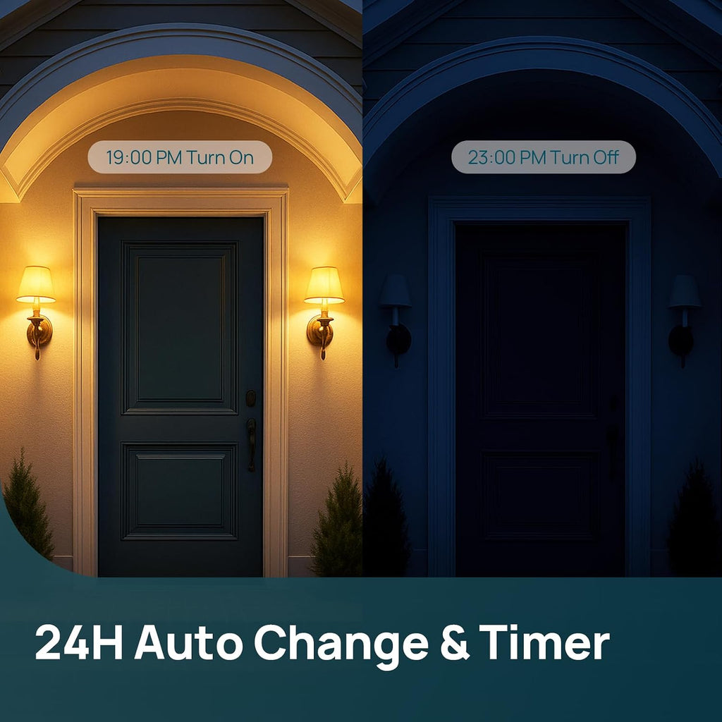 A19 Matter Smart Light Bulbs+Matter B11 Candelabra Bulbs