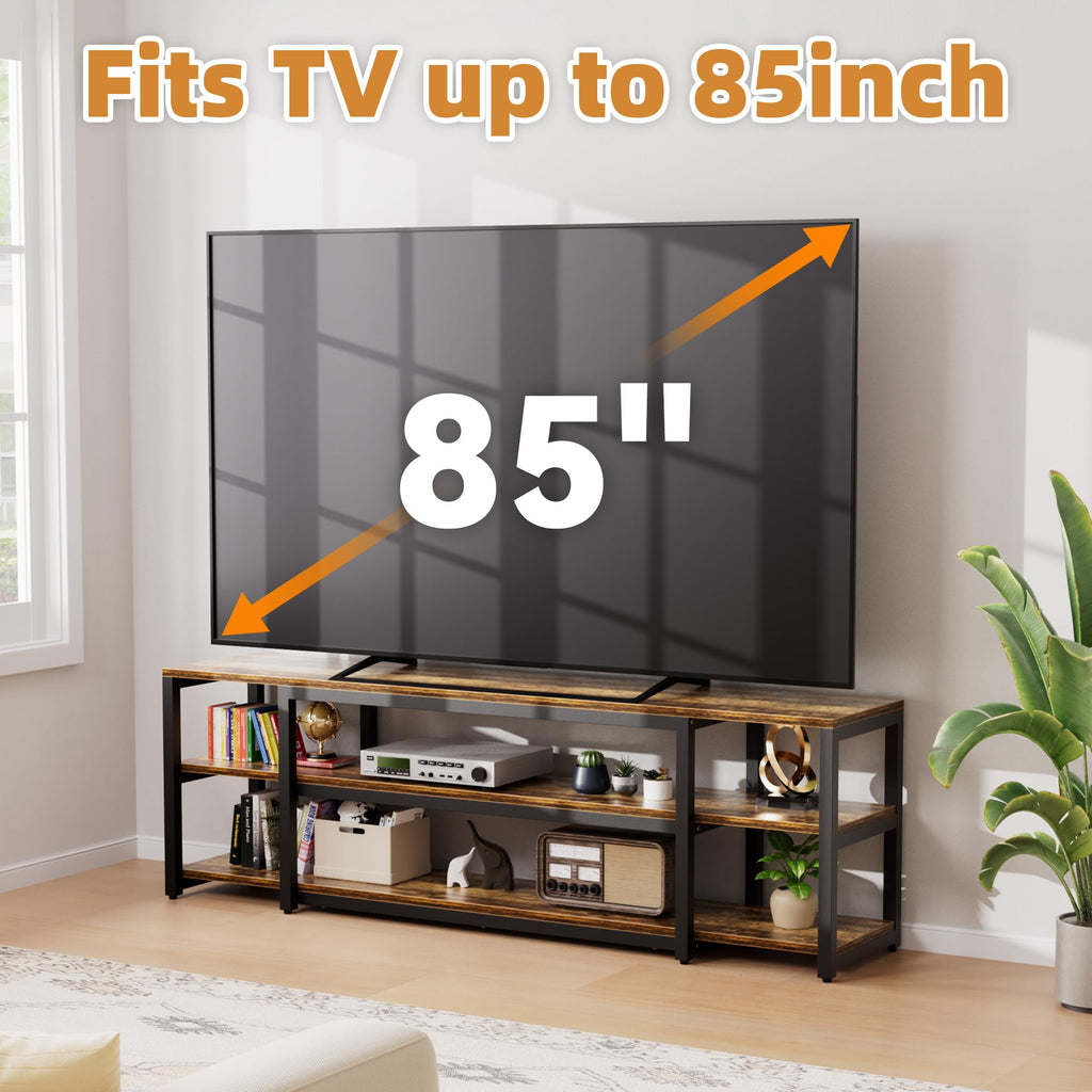 85 inch TV Stand, Entertainment Center for 70 75 80 85" TVs