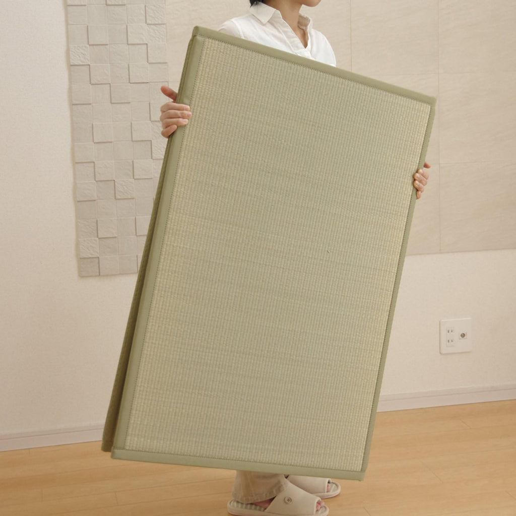 Japanese Traditional Igusa (Rush grass) Tatami Mattress, Twin XL. Made in Japan