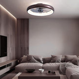 Ceiling Fan with Lights and Remote, 20'' Low Profile Flush Mount, 6 Wind Speeds, Modern Dimmable LED, Smart for Bedroom, Kids Room A101-B0CW1H2RT6