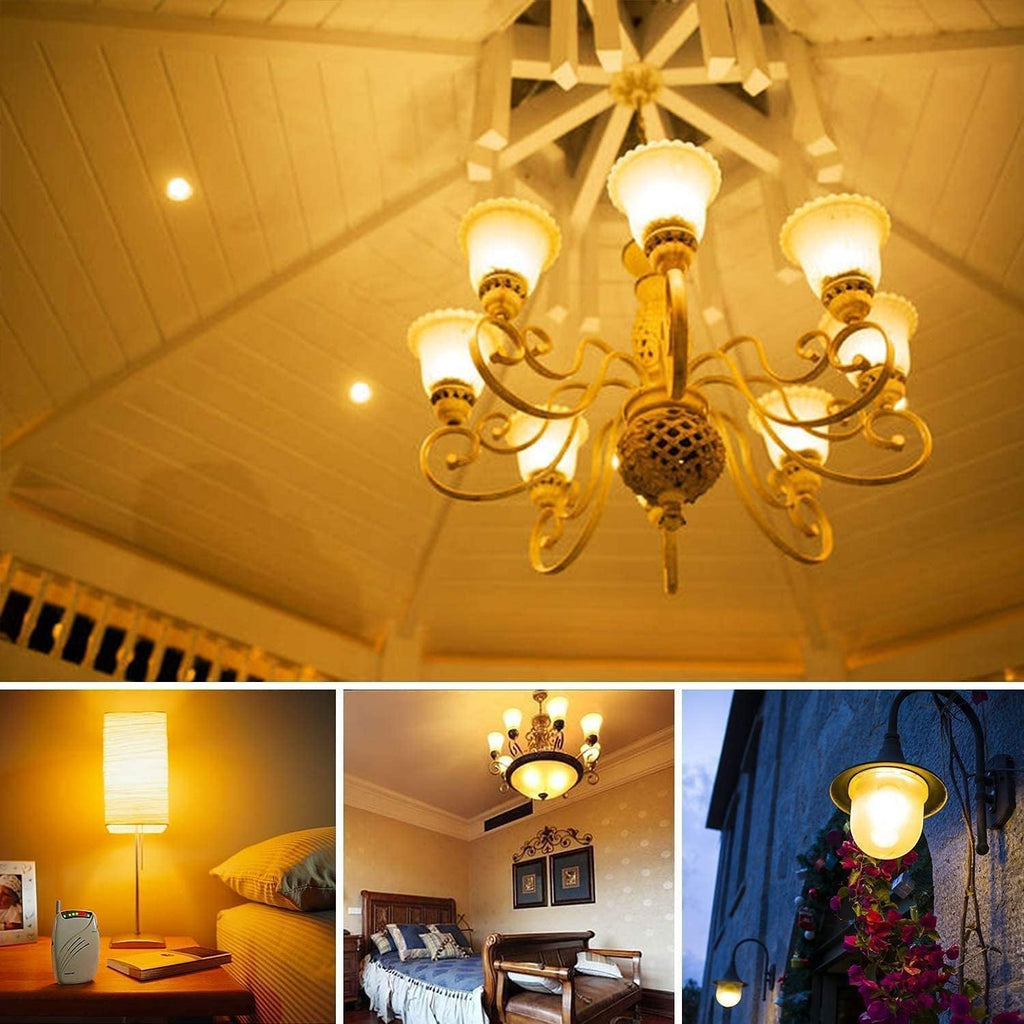 E26 LED Corn Bulbs 12W,3000K Warm White,1200LM,100W Incandescent Bulbs Equivalent,Pack of 4