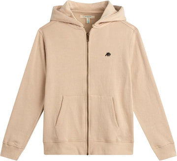 Boys Zip Up Fleece Hoodie, Full Zip with Kangaroo Pockets
