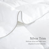 Oversized King Duvet Insert Comforter Down Alternative Filling Cotton Shell All Season Hypoallergeni