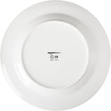 16-Piece Porcelain Dinnerware Set, Microwave and Dishwasher Safe, Service for 4, Plates, Bowls and Mugs, White