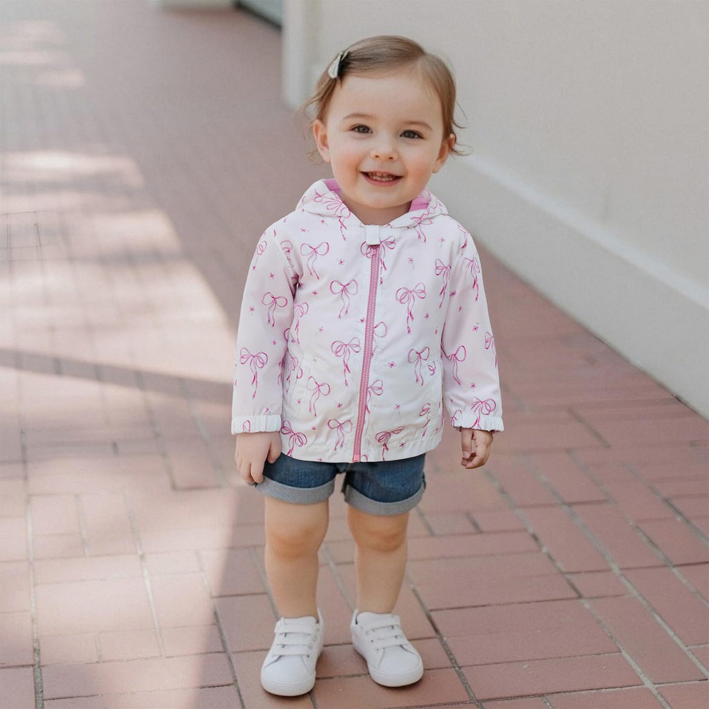 Baby Jacket Girl Boy Toddler Windbreaker Zip Up Hoodie Top Long Sleeve Hooded Sweatshirt Fall Coats Spring Clothes