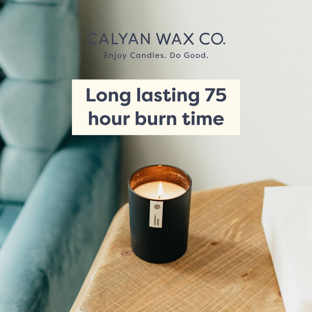 Evergreen & Eucalyptus Scented Candle - 75 Hour Burn