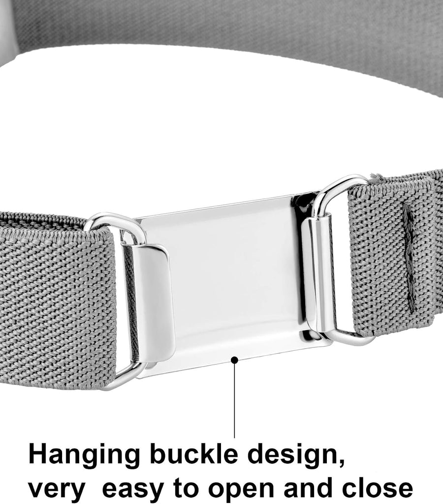 4 Pcs Kids Elastic Belt Boys Buckle