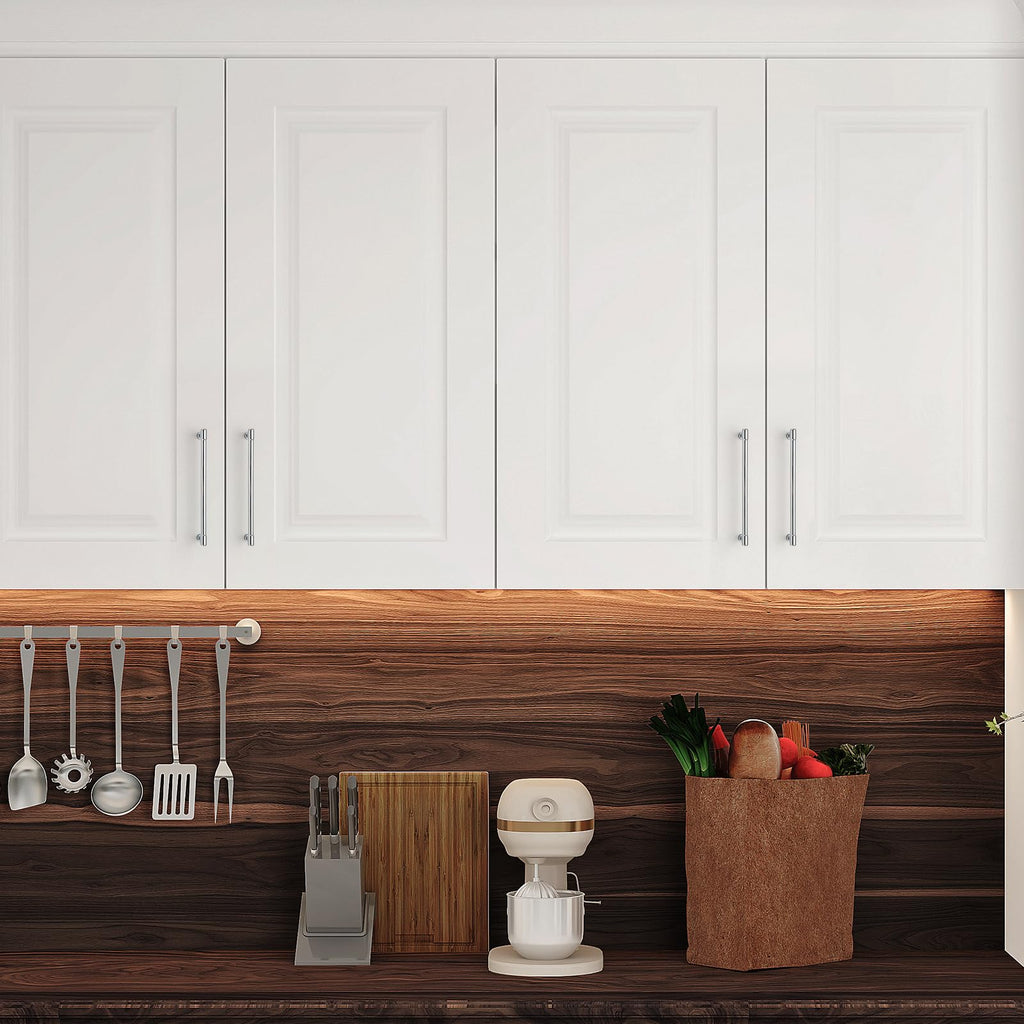 Polished Chrome Cabinet Handles Modern Pulls,7-1/2 Inch,5 Pack