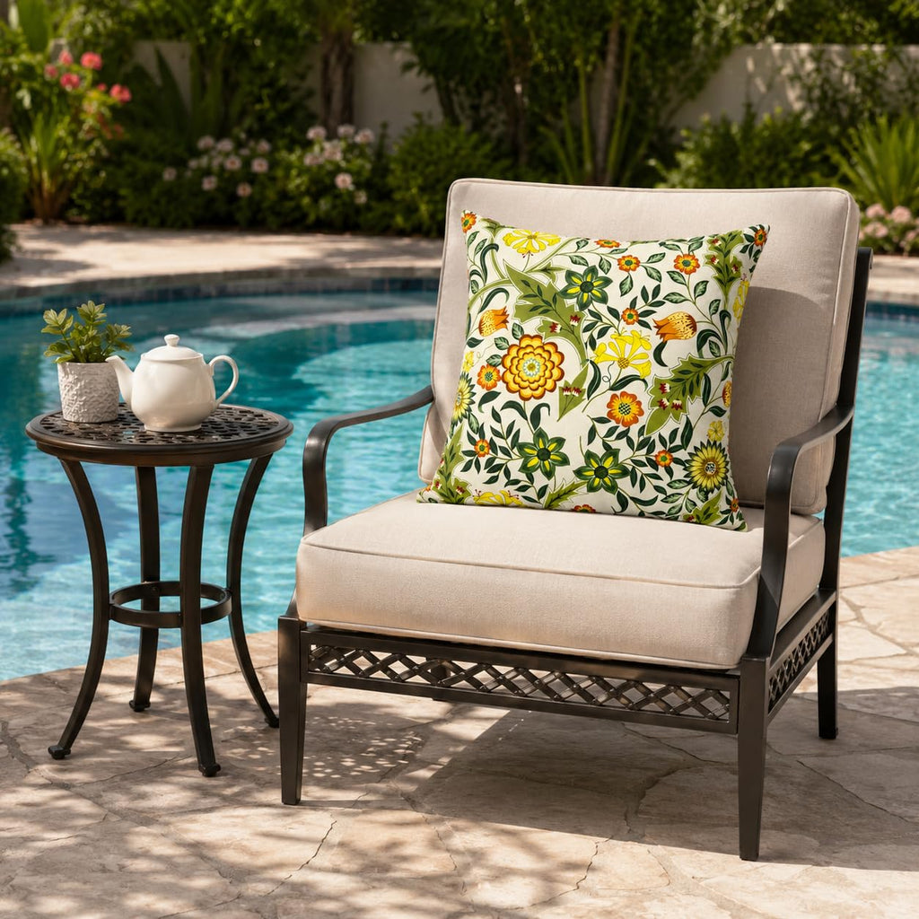Outdoor/Indoor Decorative Throw Pillows 18×18 Inch