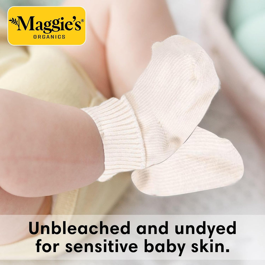 Organics Infant and Toddler Anklet Socks - 3 Pack