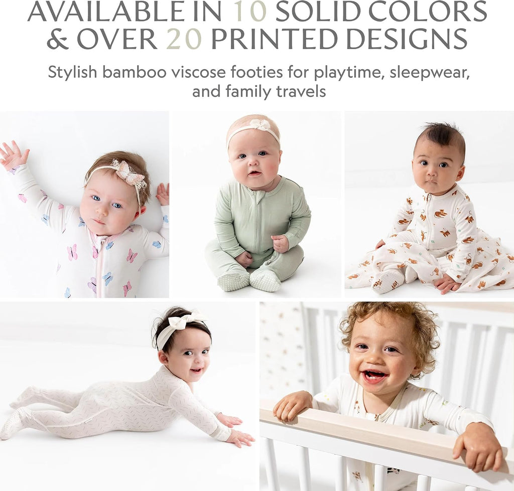 Soft Baby Clothes Footie Pajamas