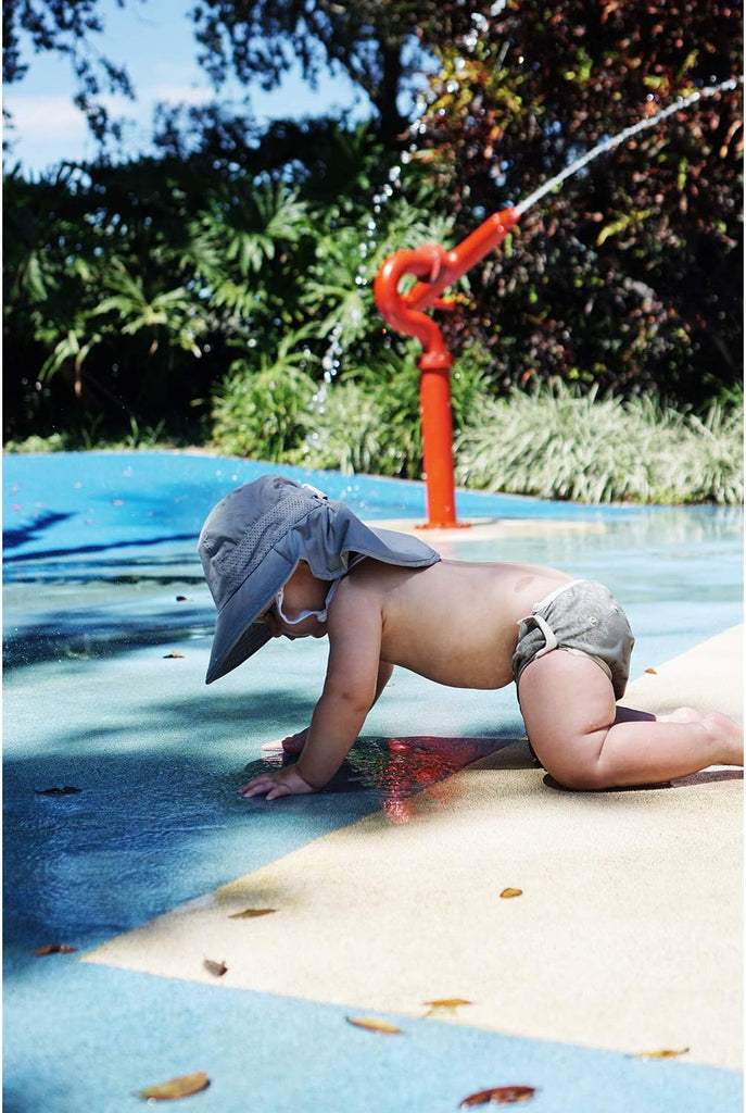 Waterproof Baby Sun Hat, UPF 50+ Toddler Kids Boys Girls, Summer Pool Beach