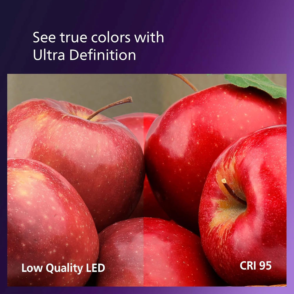 60W A19 4-Pack Ultra Definition Soft White LED Light Bulbs (2700K) 800 Lumen (8W = 60W) Dimmable Clear Flicker-Free