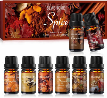 Fall Essential Oil Set for Diffusers - Set of 8