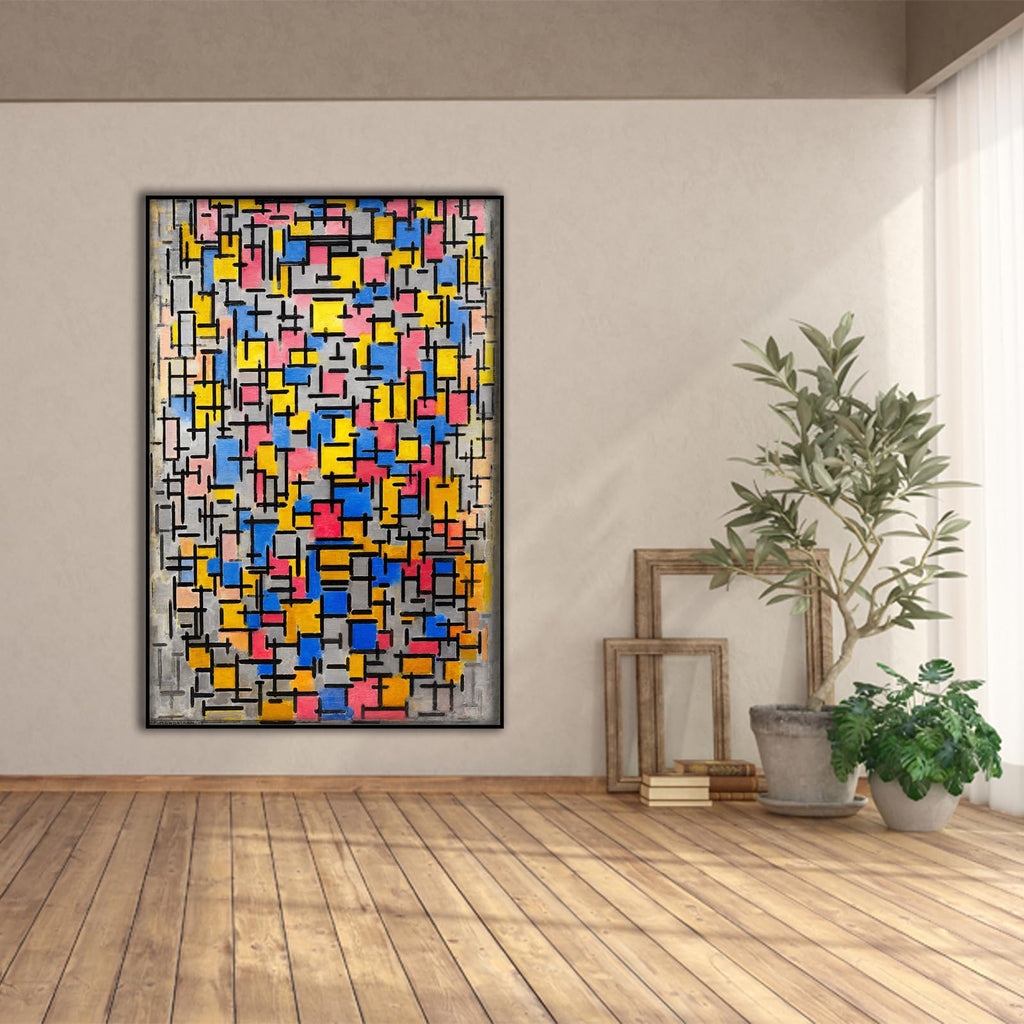Wassily Kandinsky Wall Art - Composition (1916) Poster - World Famous Oil Painting Reproduction - Impressionist Art