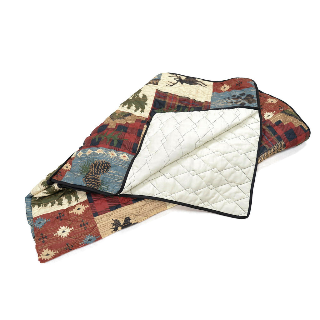 Woodland Patch Sofa Cover 114" x 76"