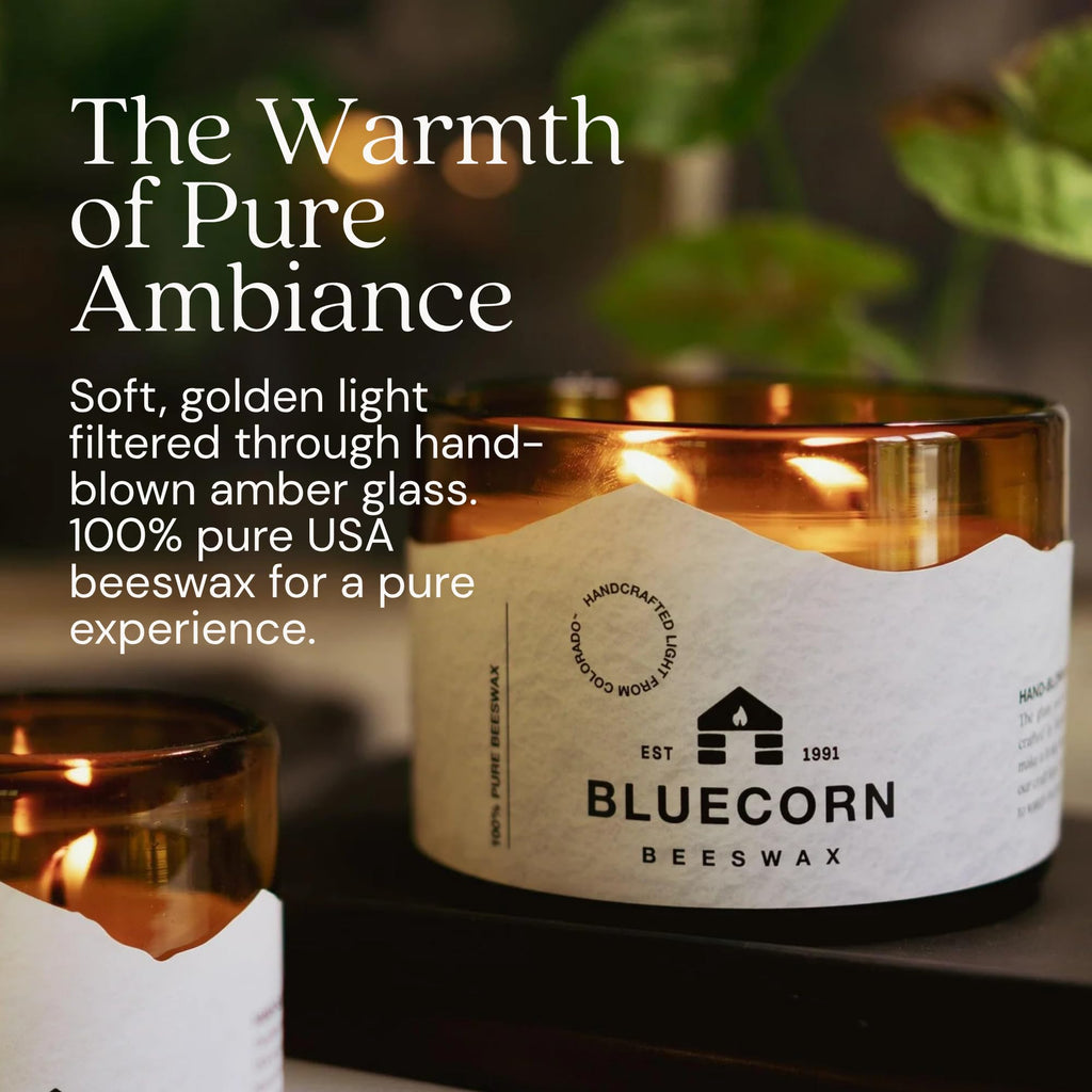 3-Wick Candle, 22 Oz, Amber Glass, 1 Count