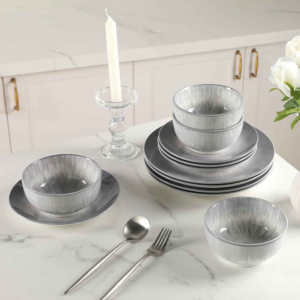 Ceramic Dinnerware Service of 8,24 pcsPlate and Bowls