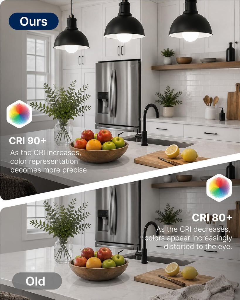 G25 LED Globe Bulb, 100W Equivalent 11W 1100 Lumen, 5000K Daylight, White Coated Glass for Soft Even Light, Dimmable