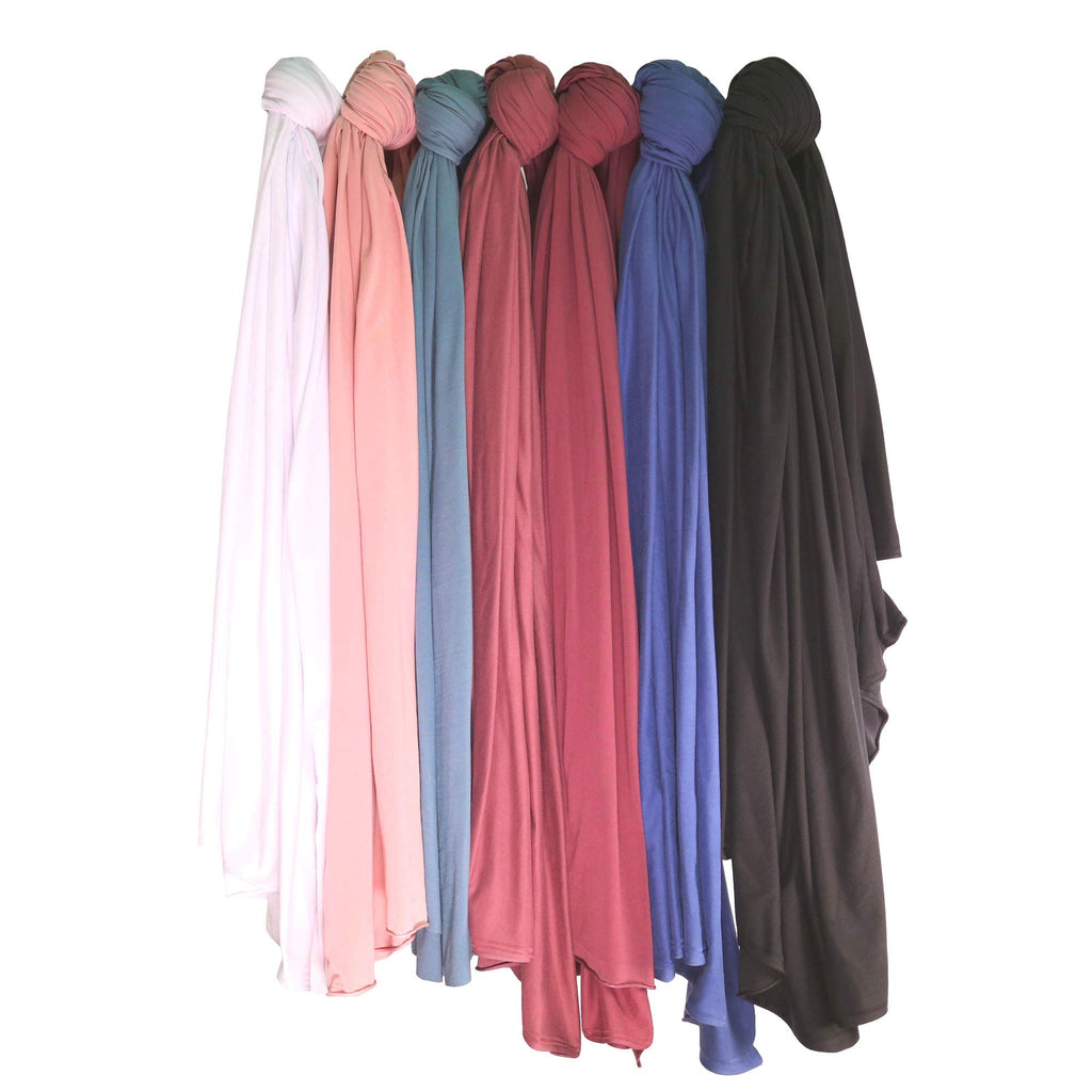 DTY Double Brushed Knit Jersey 190 GSM - 58/60" Inches (150 CM) Wide - Soft Polyester Spandex Fabric - 2 Way Stretch