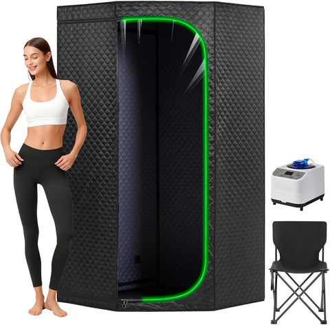 Portable Full-Body Steam Sauna Tent for Home