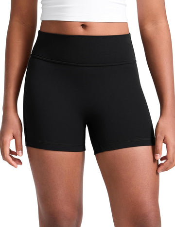 Girls No Front Seam Biker Shorts