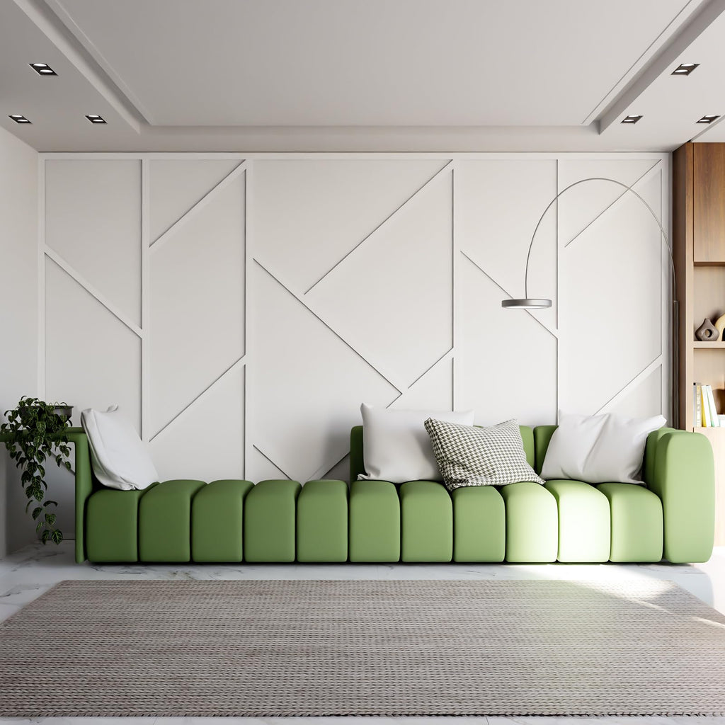 Peel and Stick Wall Molding Kit,Asymmetric Style