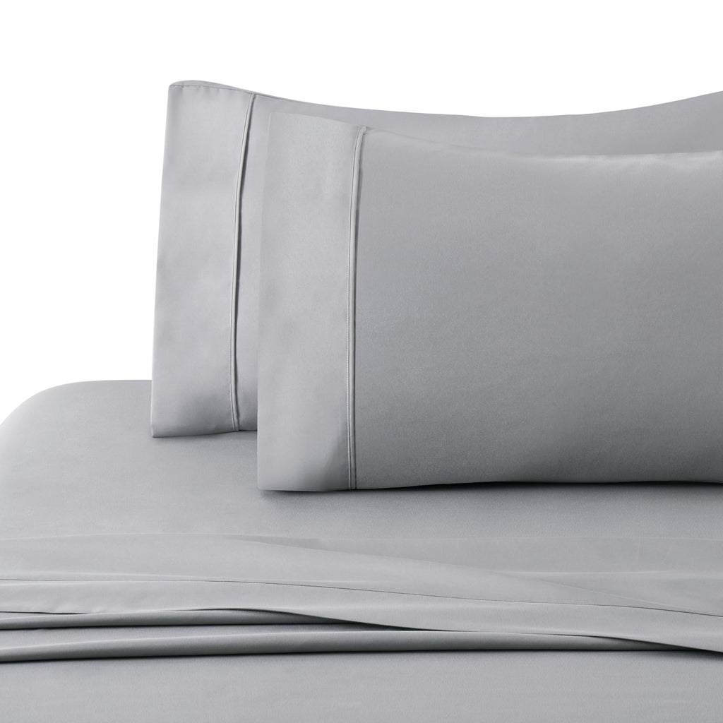 600 Thread Count Ultra Soft Deep Pocket Hotel Standard Solid Bedding Long Staple Percale Cotton All Season 3 Pieces