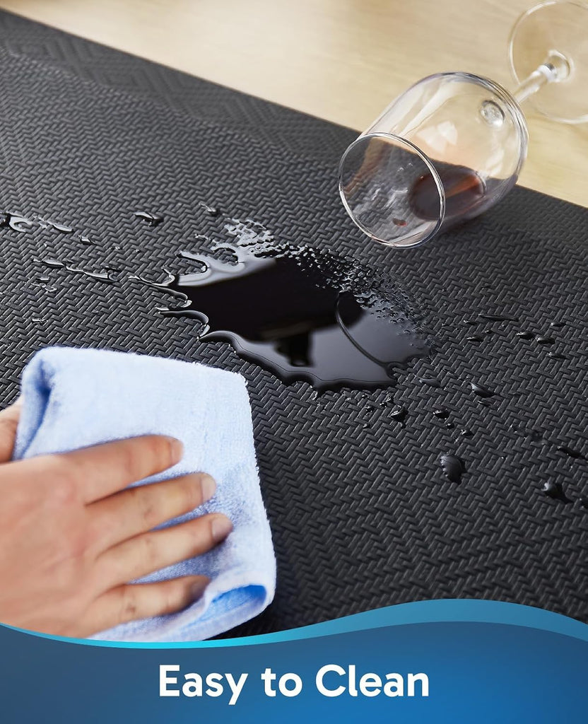 Kitchen Mats for Floor,3/4 inch Thick,20x32 Anti Fatigue Cushioned Mat,Kitchen Rugs,Waterproof,Comfort Ergonomic