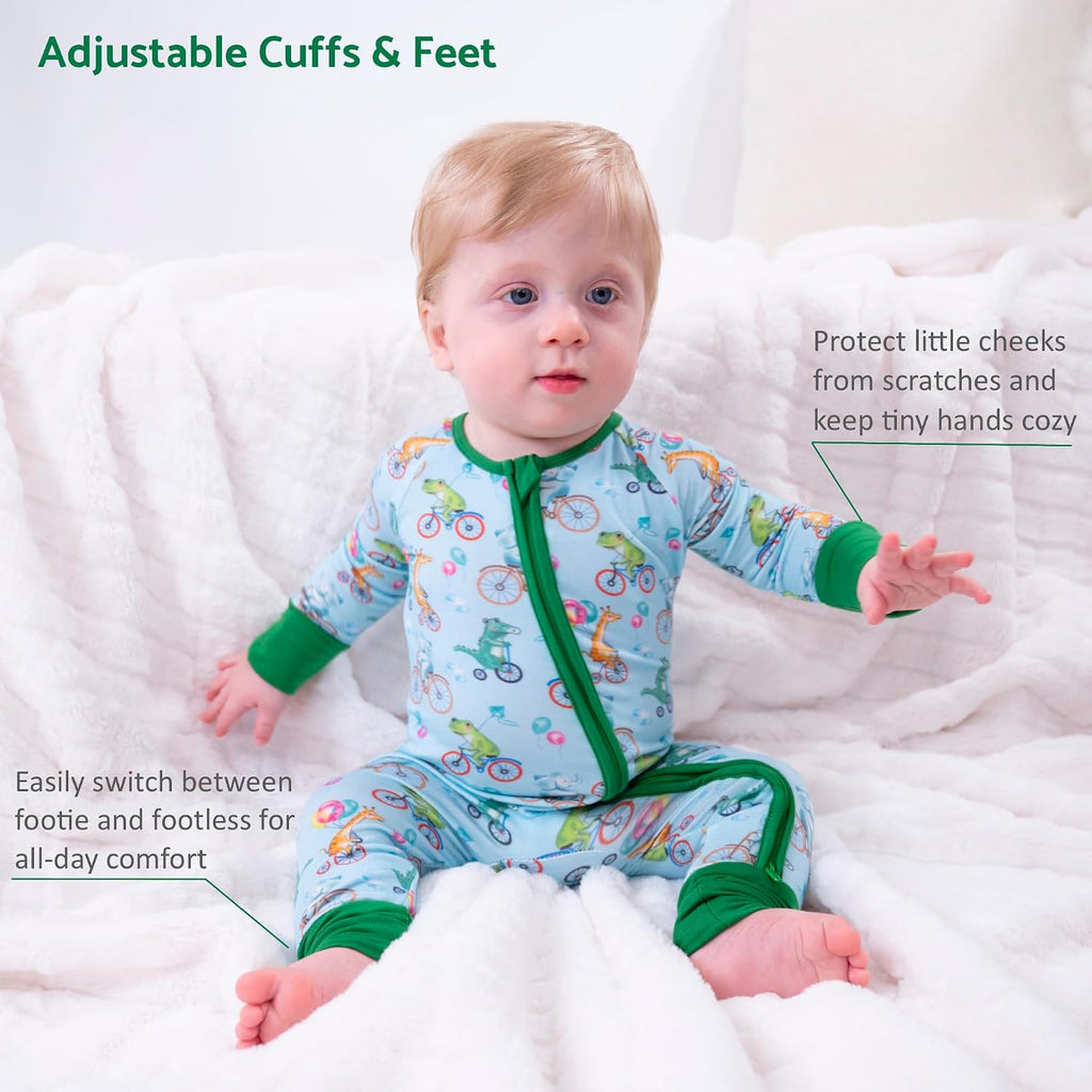 Footie Pajamas, Viscose from Bamboo Sleepers