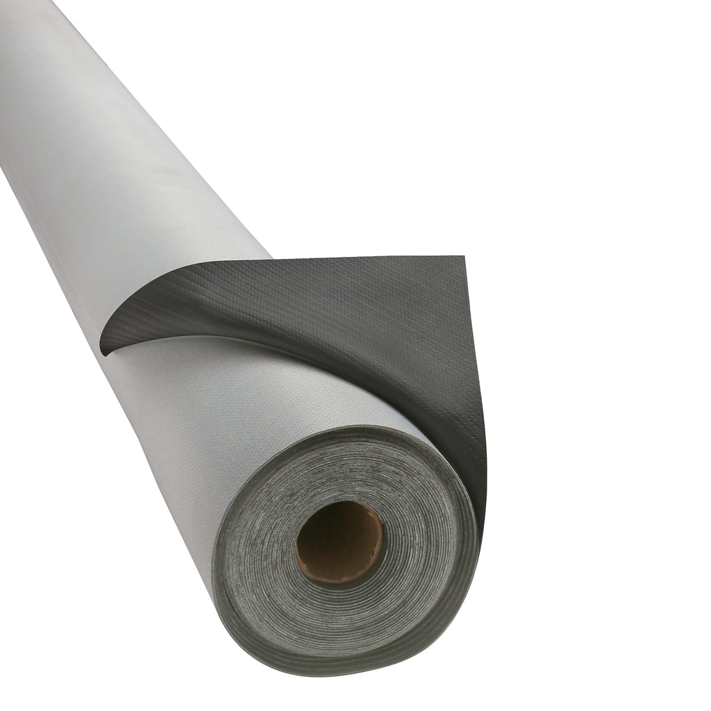 Vinyl Dark Gray Carbon Fiber 54" Wide 10 Yards Boat Auto