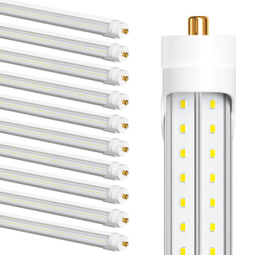 Super Bright 8' 75W 5000K 8FT Led Bulbs for Garage Shop Barn