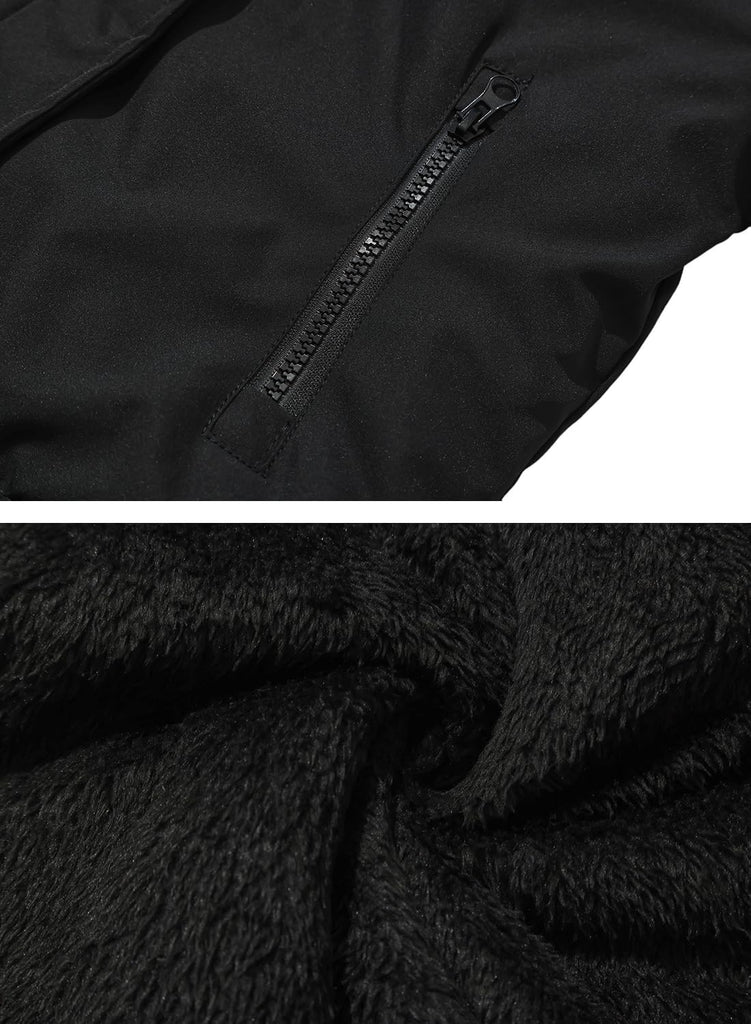 Kids Winter Jackets Fleece Lined Coats for Boys