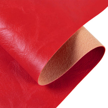 Vinyl Faux Leather Upholstery Fabric, Soft Textured Surface Solid, Marine Vinyl Faux Leather