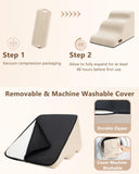Dog Stairs for Small Dogs,3 Step Dog Ramp for Couch and Bed,Pet Stairs with Non-Slip Bottom for Old Cats,Indoor Pet