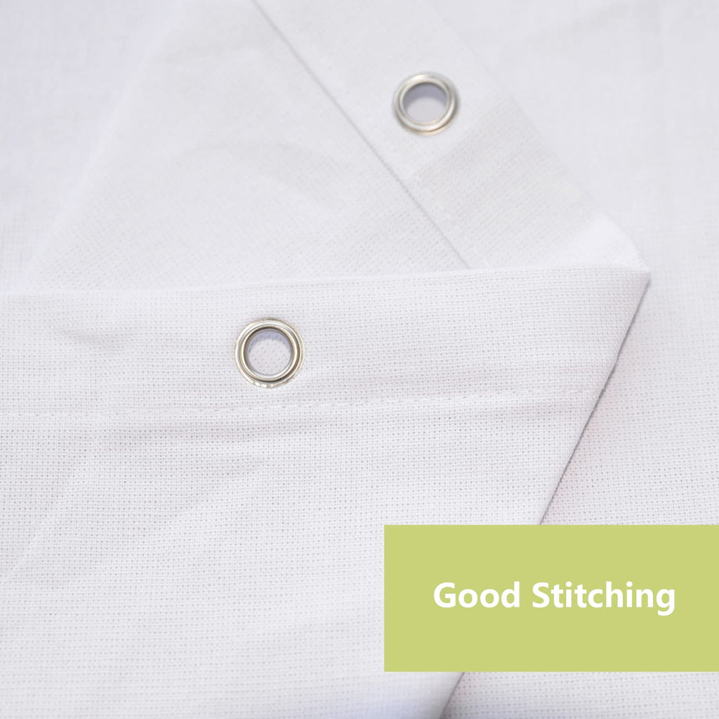100% Pure Cotton White, Luxury Non Toxic, 72"x72"