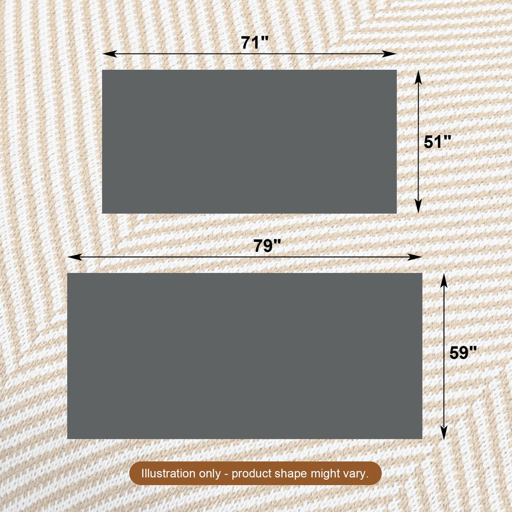 Throw Blanket, Herringbone Knit Cover for Sofa Bed Couch