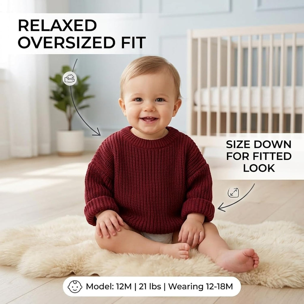 Toddler Baby Girl Boy Knit Sweater