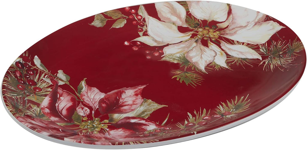 Winters Joy Oval Platter 16" x 12"