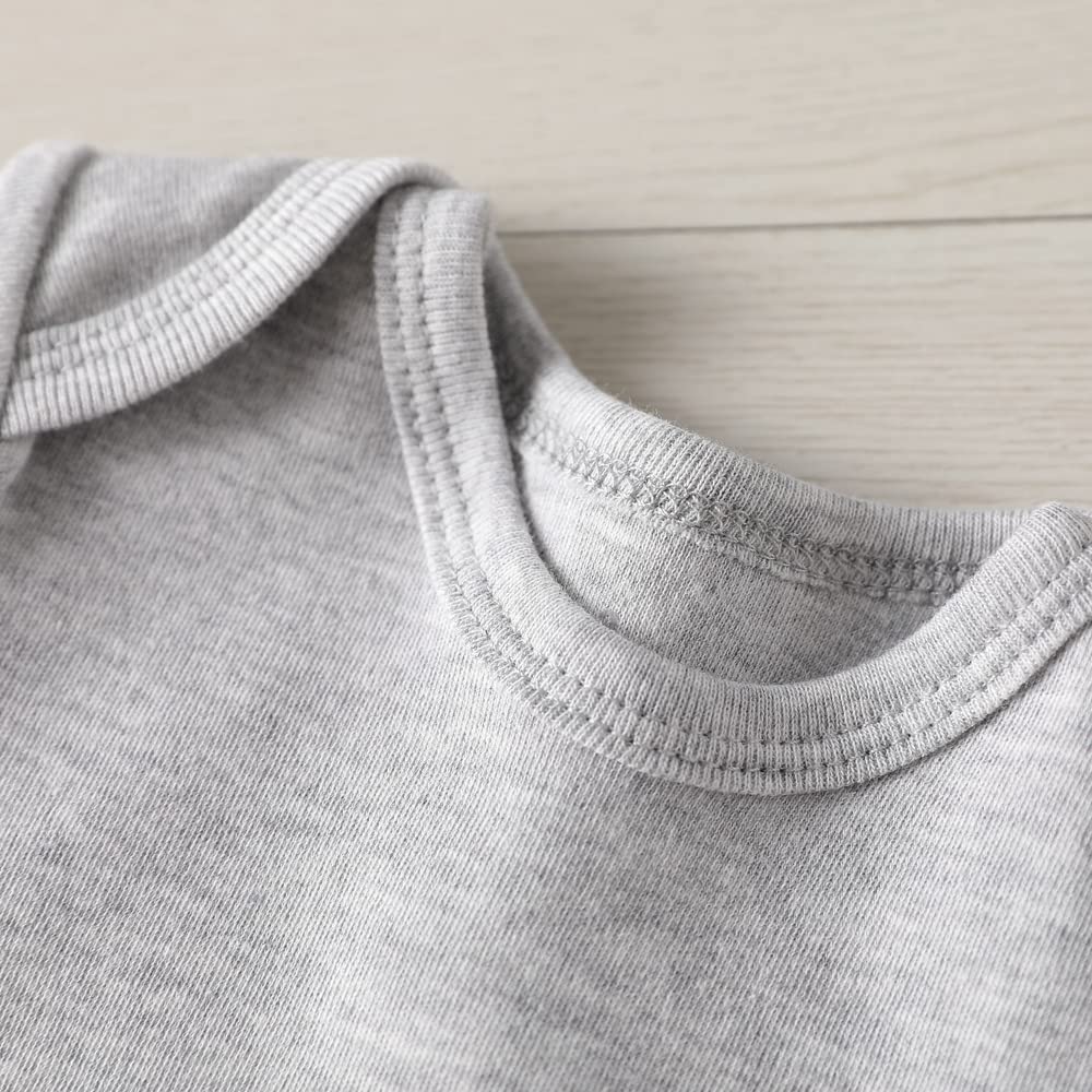 Prayed One Blessed Two Twin Outfits For Boy And Girl Newborn Twins Baby Items Must Haves bodysuit gray