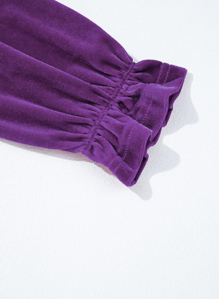 Girls Velvet Dresses Semi Formal Party Outfits