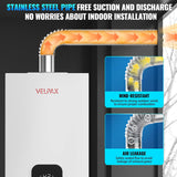 Propane Tankless Water Heater, 4.21GPM 16L Indoor, Constant propane water heater
