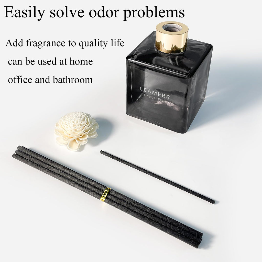 Reed Diffuser Set, My Way Floral Fragrance Diffuser 6.1 fl oz with 6 Reed Sticks Long-Lasting Home Fragrance Reed