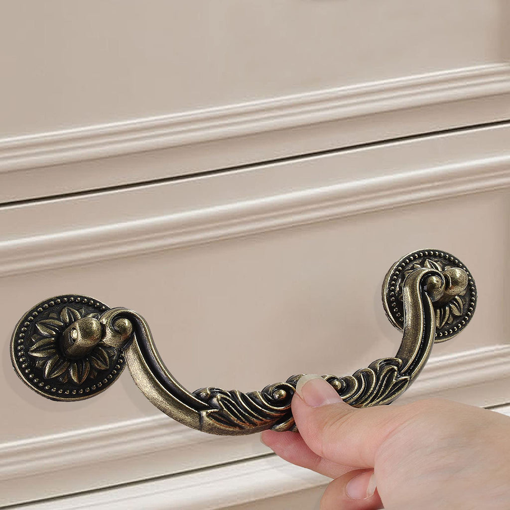 Drop Drawer Handles 5 Inch (128mm) 10 Piece