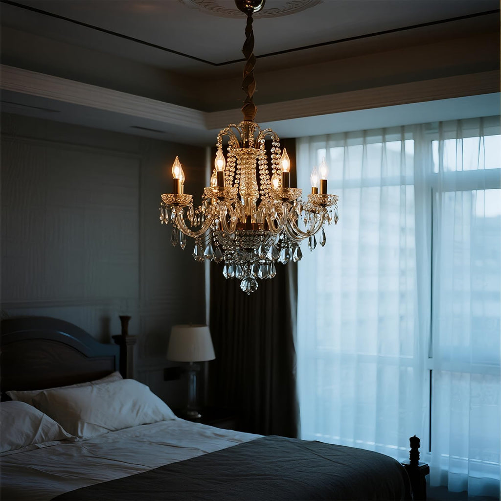 E12 Candelabra Light Bulbs 25W, 2500K Warm White, 240 Lumen Dimmable Chandelier Bulb for Ceiling Fan, CA10