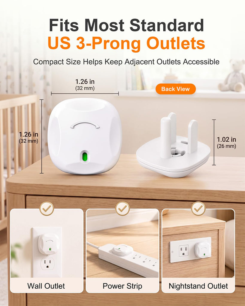 Outlet Covers Baby Proofing, 40 Pack Child Proof Outlet Plug Covers