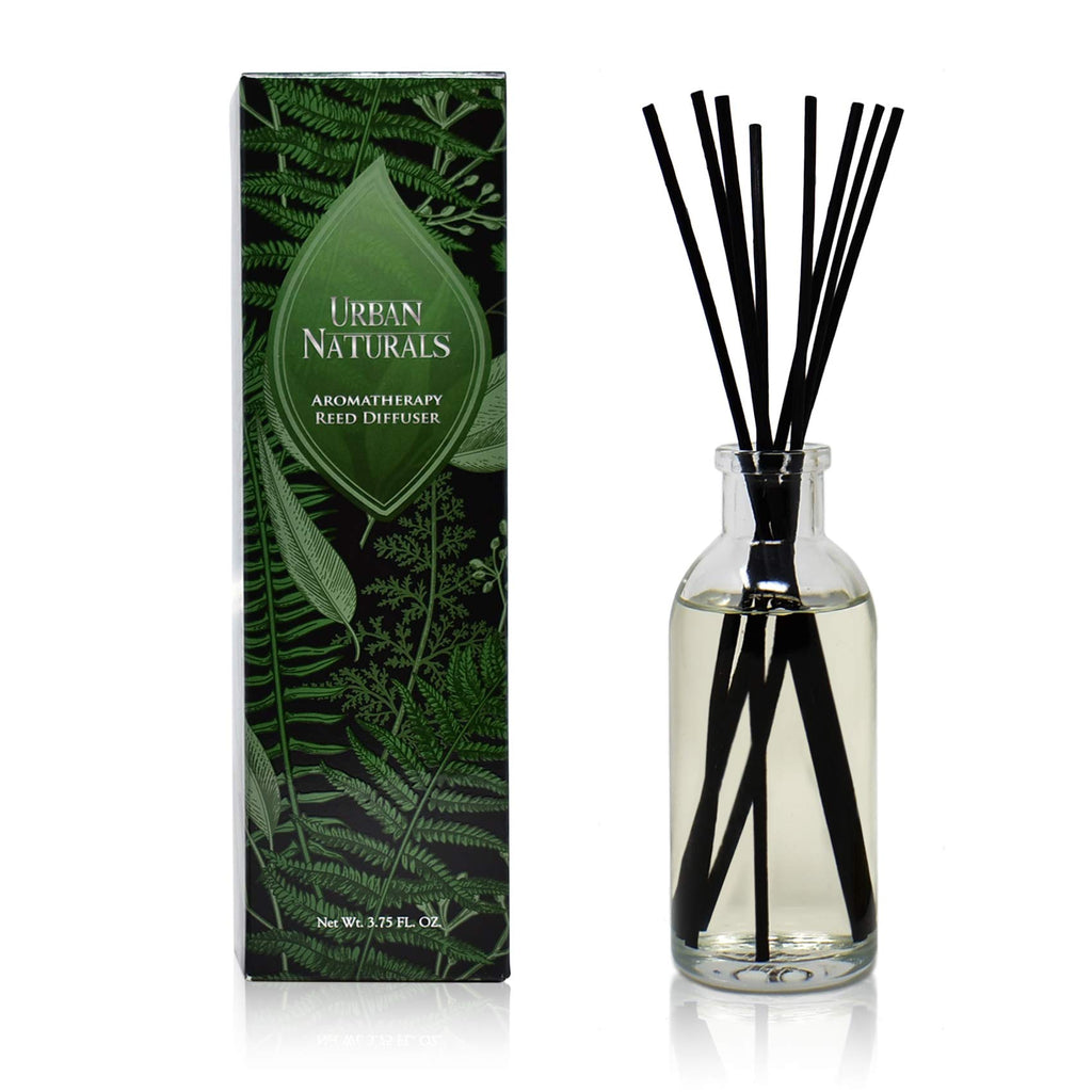 Coconut Breeze Reed Diffuser Oil Set with Reed Sticks - Warm Coconut, Pineapple and Tahitian Vanilla - Made in The USA