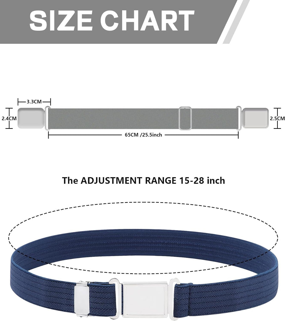 Kids Boys Girls Magnetic Belt,Toddler Elastic Adjustable Buckle
